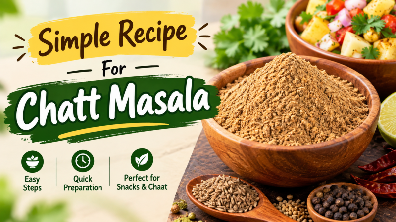 Simple Recipe For Chatt Masala